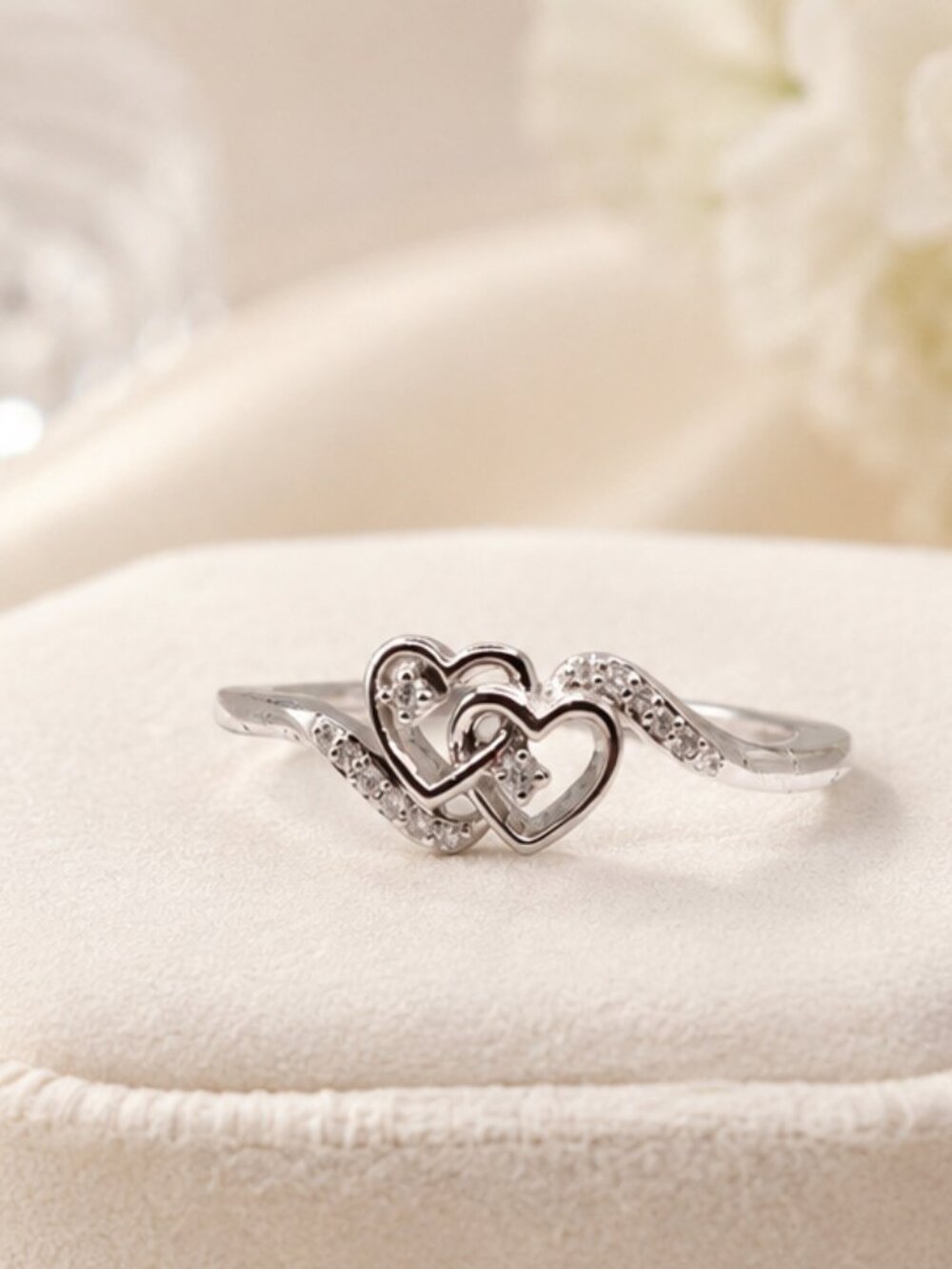 Eternal Hearts Diamond Ring